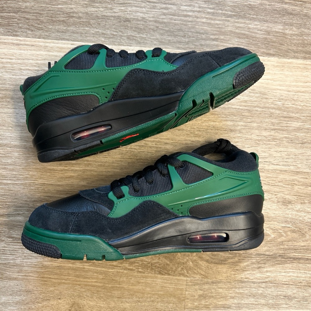 Jordan Green and Black Sneakers